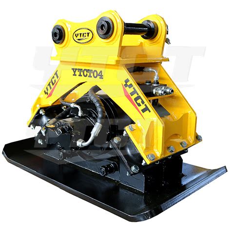 hydraulic plate compactor for mini-excavator rock and dirt|hoe pack for mini excavator.